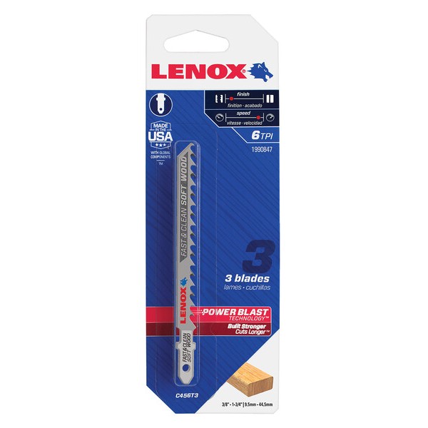 LENOX C456T 101,6 x 7,9 x 1,5 mm 6 TPI