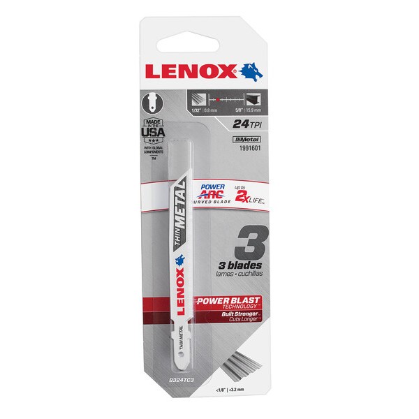LENOX B324TC bimetal 92,2 x 9,5 x 0,9 mm 24 TPI