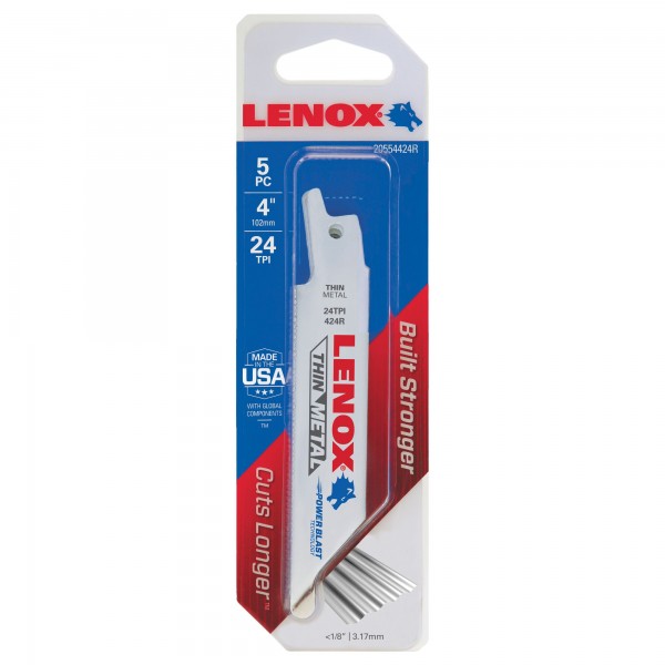LENOX 424R 102x19x0,9mm 24TPI T2 bimetal