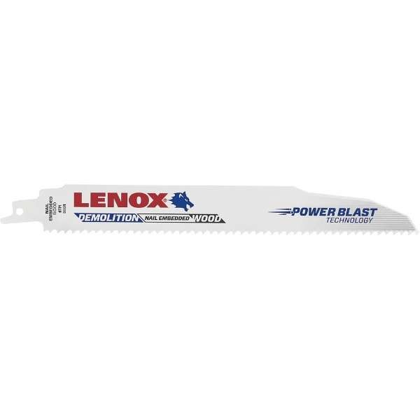 LENOX 636RP 152x19x0,9 mm  6TPI T2, blistr 5 ks/bl