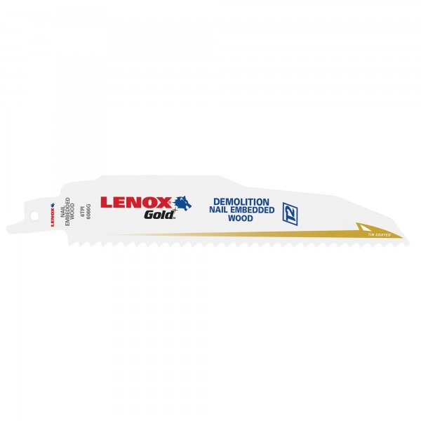 LENOX GOLD 6066G 152x22x1,6mm 6TPI DEMOLITION