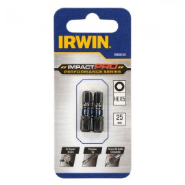 IRWIN IMPACT PERFORMANCE 25 mm HEX 5 mm 2ks/blistr