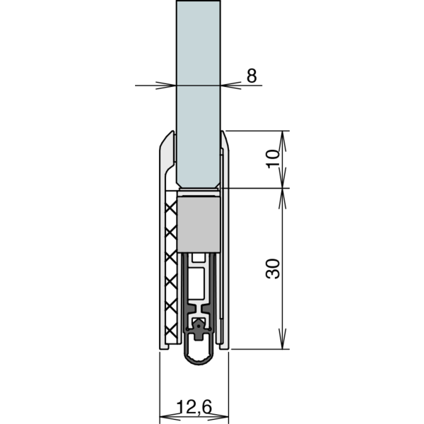 athmer Schall-Ex® GSH-8 nerez elox C-31 708 mm