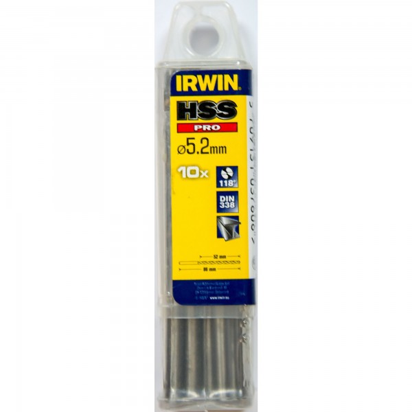 HSS DIN338 5,2x52/86mm 10ks