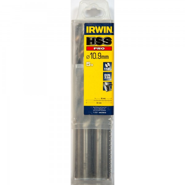 HSS DIN338 10.9x94/142mm 5 ks