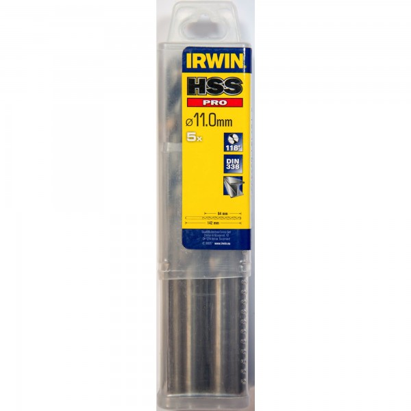 HSS DIN338 11,0x94/142mm 5ks