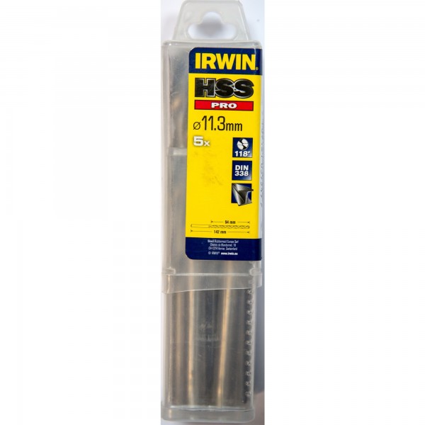 HSS DIN338 11,3x94/142mm 5ks