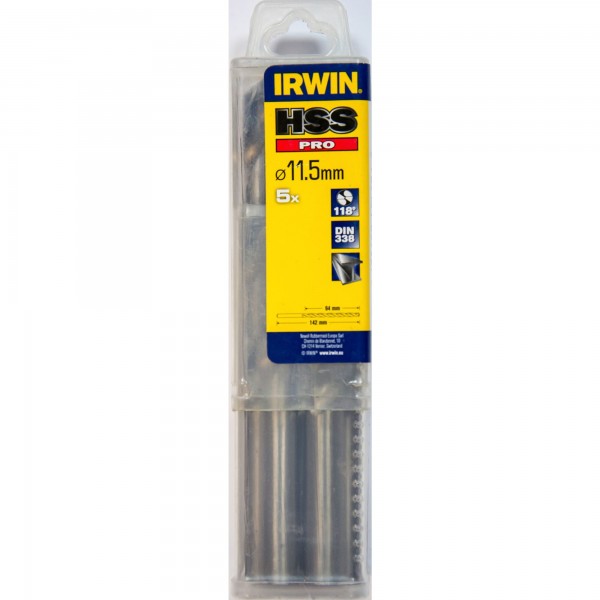 HSS DIN338 11,5x94/142mm 5ks