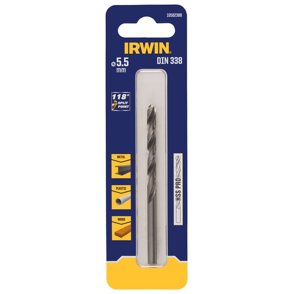 HSS DIN338 5,5x57/93mm cyl (1ks)