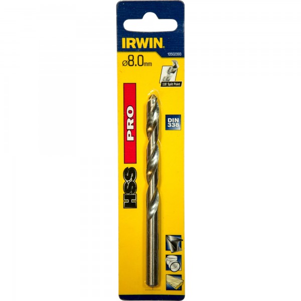 HSS DIN338 8,0x75/117mm cyl 1ks