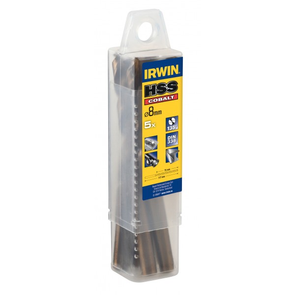 HSS DIN338 Cobalt 4,8 mm 10 ks