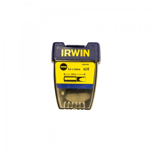 IRWIN Bit plochý 0,5x3,0/25mm (10ks)