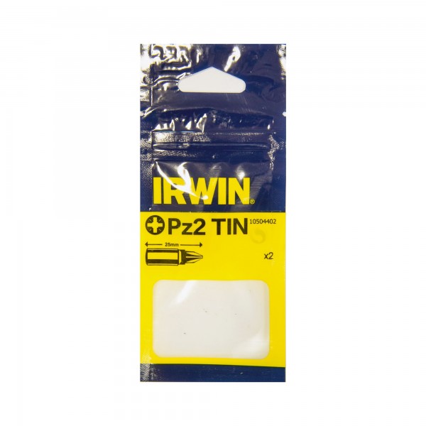 IRWIN Pozidriv Bit PZ2TIN-25mm (2ks)