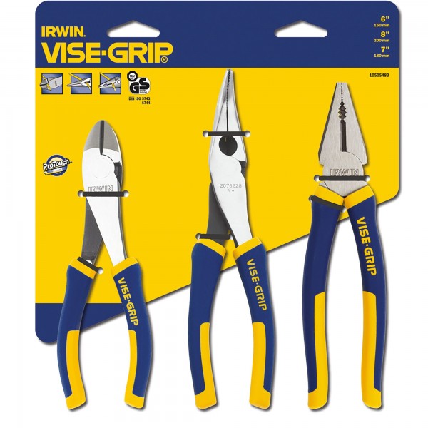 IRW VISE-GRIP kleště sada 3 ks na blistru: