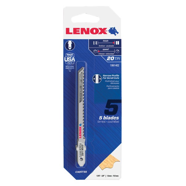 LENOX C320TS 88,9 x 5,6 x 1,5 mm 20 TPI