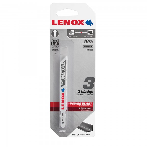 LENOX B318T3 bimetal 92,2 x 9,5 x 0,9 mm 18TPI