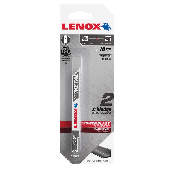 LENOX B318U bimetal 92,2 x 9,5 x 0,9 mm 18 TPI