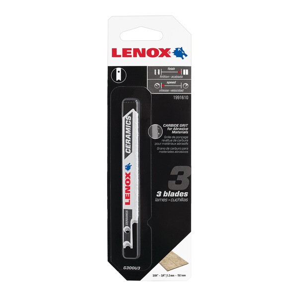 LENOX G300U 88,9 x 9,5 x 81 mm GRIT TPI
