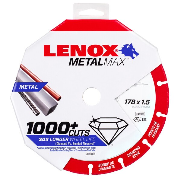 Lenox METALMAX™ AG 178 x 22,2 x 1,5 mm