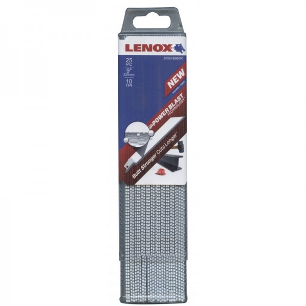 LENOX DEMOLITION bimetal 960R 229x25x1,6 mm 10TPI