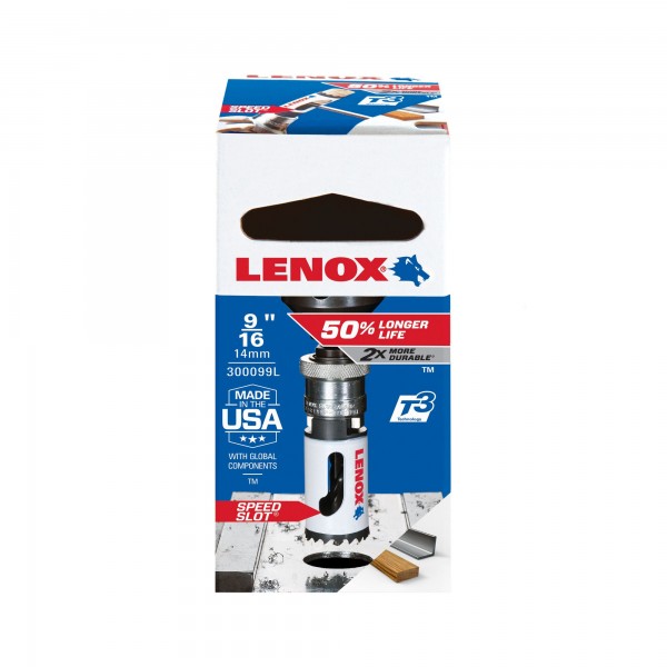 LENOX děrovač 14 mm bimetal T3™Speed Slot®
