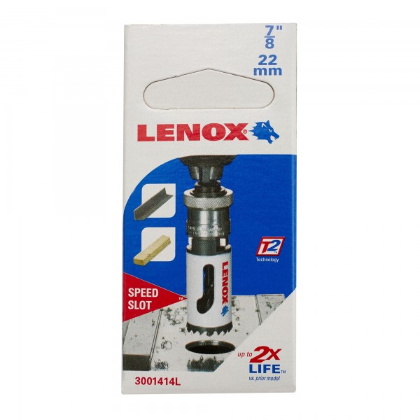 LENOX dierovač 22 mm bimetal T3™ Speed Slot®