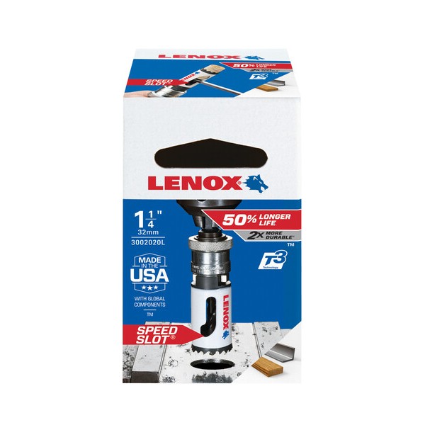 LENOX děrovač 32 mm bimetal T3™Speed Slot®