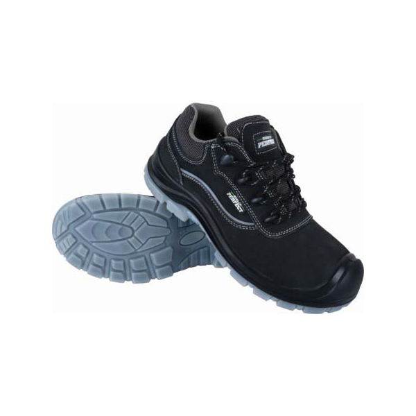 Polobotky pracovní kožené 