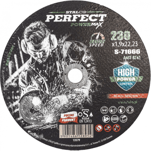 Kotouč řezný na kov - rovný 230x1,9x22,23 mm