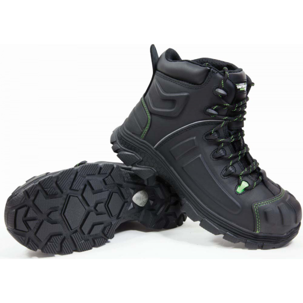 Boty pracovní kotníkové kožené 