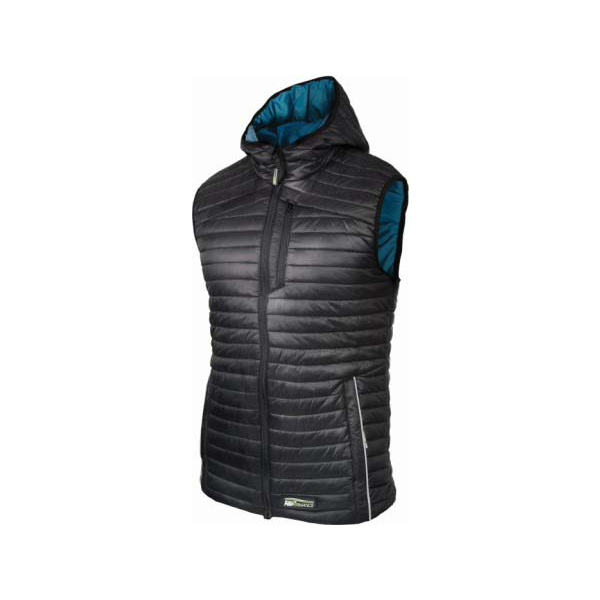 Vesta prošívaná s kapucí 