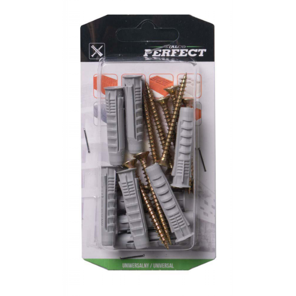 Hmoždinka  10  mm s vrutem 6,0x60mm