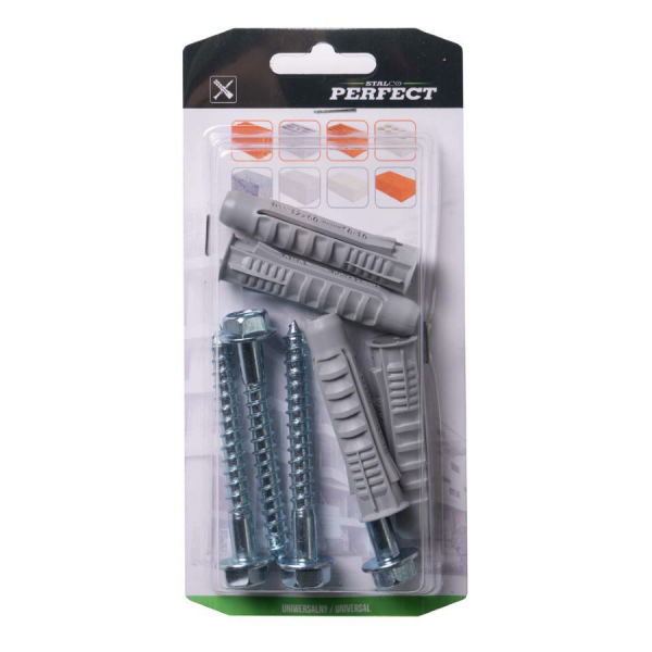 Hmoždinka  12 mm s klíčovým vrutem 8,0x100mm