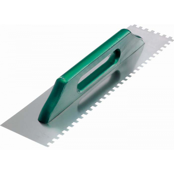 Hladítko nerezové 480 x 130 mm 8 x 8 zubů