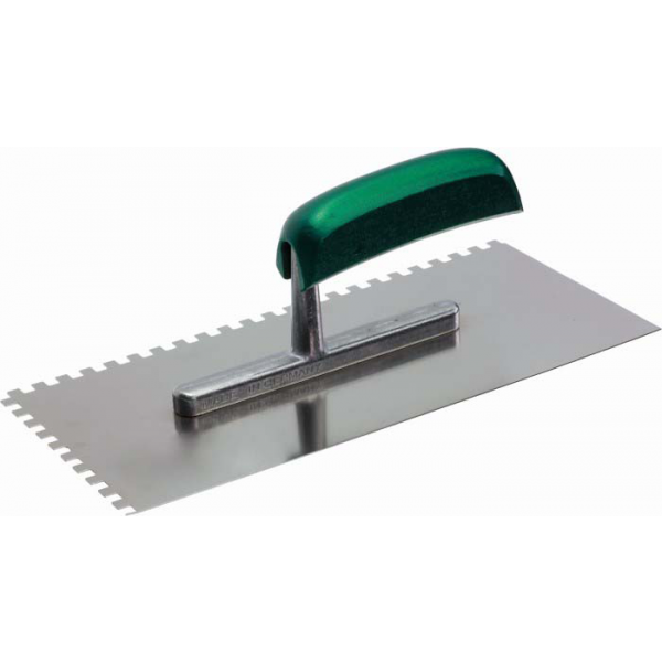 Hladítko nerezové 280 x 130 mm 6 x 6 zubů