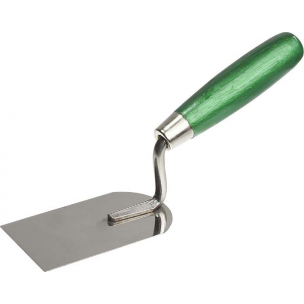 Lžíce zednická štukatérská 80 mm, dřevěná rukojeť