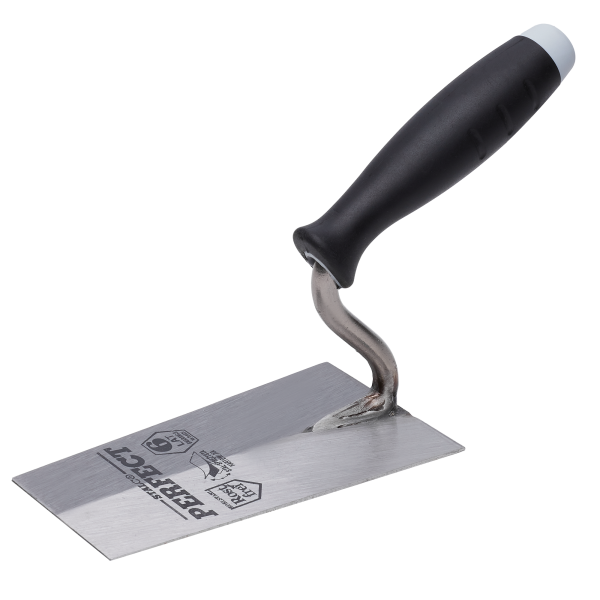 Lžíce zednická lichoběžníková 140 mm,pryž. rukojeť