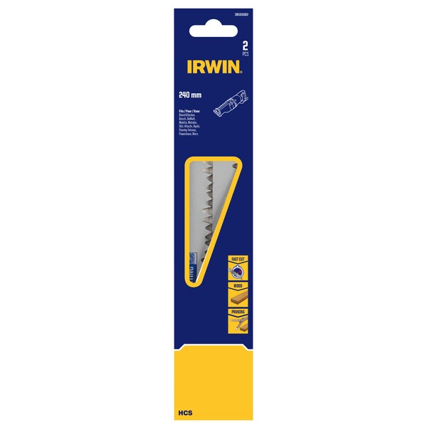 IRWIN HCS 240 mm na dřevo  - hrubý řez (2ks)