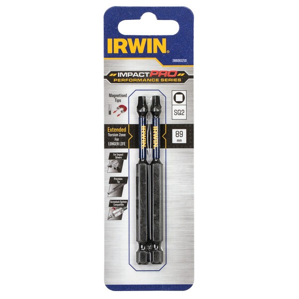 IRWIN IMPACT PERFORMANCE 89 mm 4HRAN SQ2 2ks/bl.