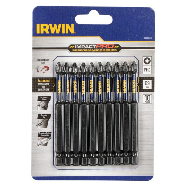 IRWIN IMPACT PERFORMANCE 89 mm PH2, 10 ks/blister