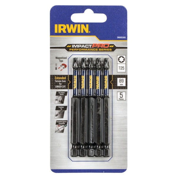 IRWIN Impact bit T25 89 mm - 5 ks