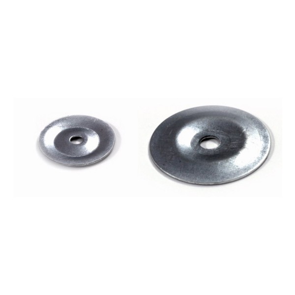 Přítlačná kovová kulatá podložka 40 mm (100ks)