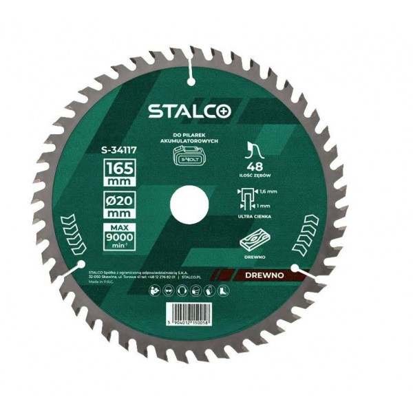 Pilový kotouč na dřevo 165x48Tx20mm
