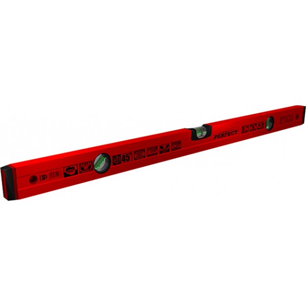 Vodováha hliníková 100 cm / 0 °, 45 °, 90 °