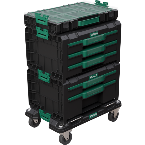 Box na nářadí pojizdný 4 prvky