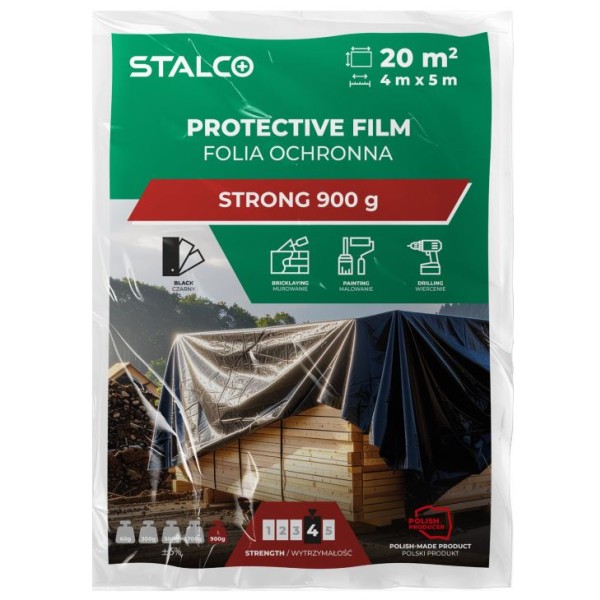 Fólie ochranná STRONG 4x5 m 900 g