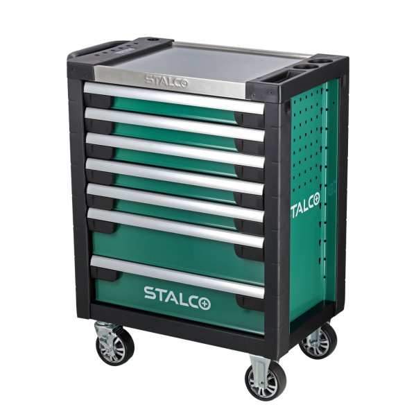 Montážní vozík 7 zásuvek, nosnost 300 kg