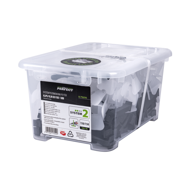 Nivelační souprava SYSTEM 2 1mm 150/150 ks