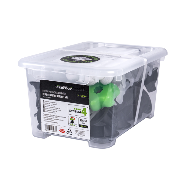 Nivelační souprava SYSTEM 4 1mm 100/50 ks