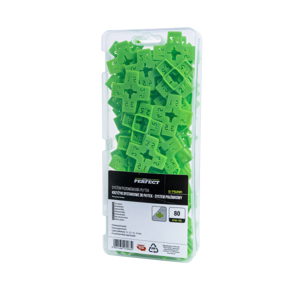 Křížky spárovací půlkový systém/zlom. spára;80 ks